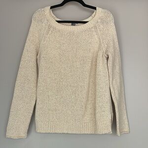 VINCE chunky knit raglan sleeve pullover sz L